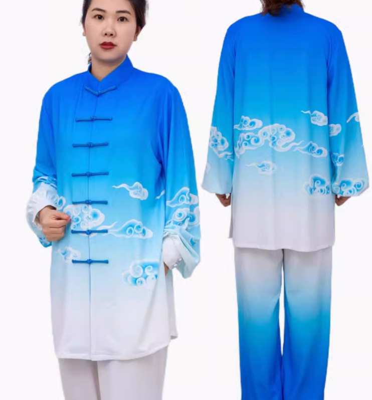 Tai Chi Clothing Female Wushu Chinese Kung Fu Martial Art Ompetition Performance Uniforms Men's Martial Arts Tai Chi Practice Clothes