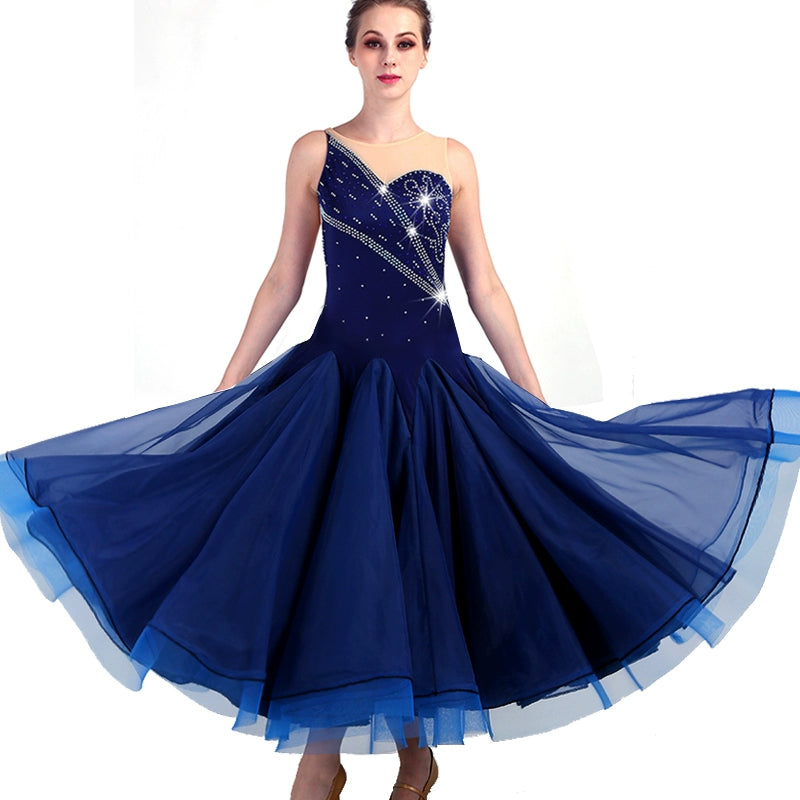 Ballroom Dance Dresses Dance Focus! High-end modern dresses, ballroom dances, dresses, group dancing competition dresses can be customized - 