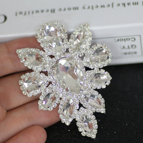 Flower-type DIY rhinestone for headdress dancewear wedding dresses hand-sewn corsage neckline ornament headscarf shoes bag jewelry