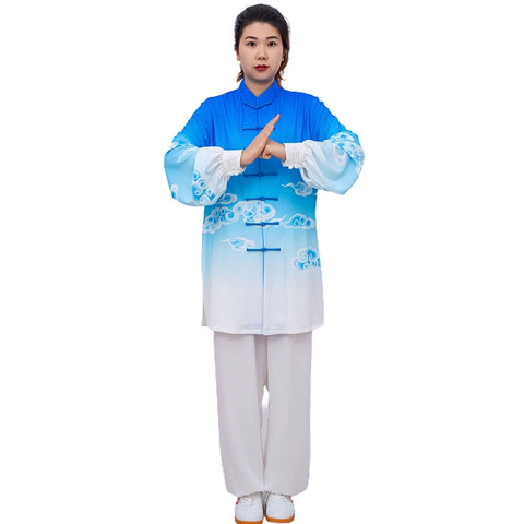 Tai Chi Clothing Female Wushu Chinese Kung Fu Martial Art Ompetition Performance Uniforms Men's Martial Arts Tai Chi Practice Clothes