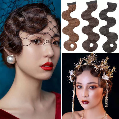 Competition ballroom latin Dance Wig headdress headpiece Qipao chinese meeting dress Wig Bangs Children Adult  Accessories