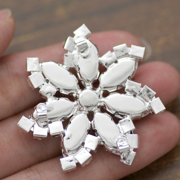 DIY stained glass rhinestone corsage for dance headdress party dress performance shoes hats bags decorations jewelry accessories 4.5cm